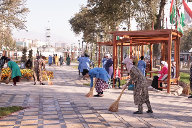 Collective clean-up day was organized  at the ATSMU