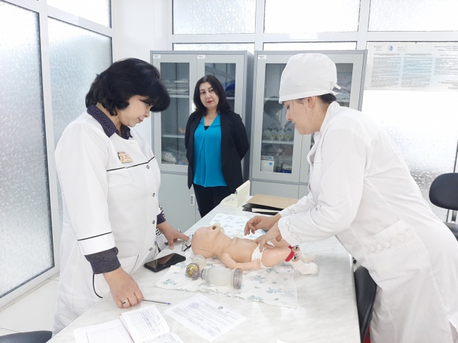 GRADUATES OF THE FACULTY OF  PEDIATRICS HAVE PASSED THE MEDICAL   PRACTICING  TEST THROUGH  THE REAL CLINICAL STRUCTURAL EXAMINATION (OSCE)
