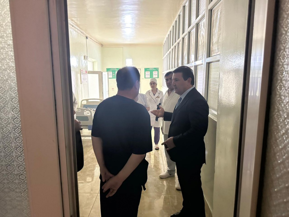 Khatlon: Visit of Jamoliddin Abdullozoda to Healthcare and Social Protection Institutions