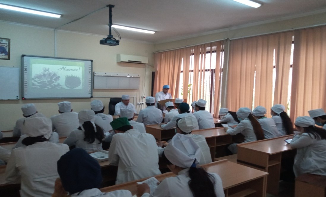 Чорабини  «Рўзи байнамилалии Наврўз» дар кафедра