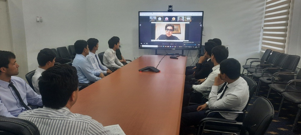 A joint online meeting of dentistry departments
