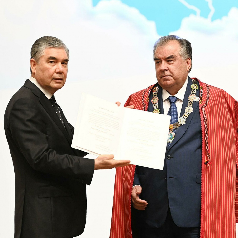 Awarding with the “Medal of Honor of the Heads of Central Asian States” - a proof of the prestige of the Leader of the Tajik Nation