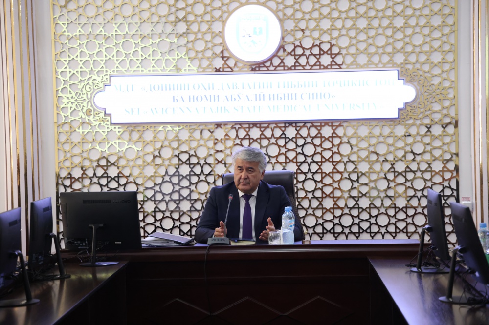 Состоялось очередное заседание Ректората  ГОУ "Таджикского государственного медицинского университета имени Абуали ибн Сино"