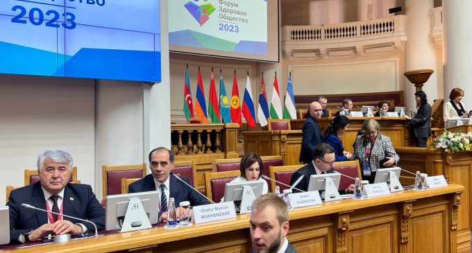 RUSSIA: PARTICIPATION OF MINISTRY REPRESENTATIVES IN THE FORUM ON “HEALTHY SOCIETY” 