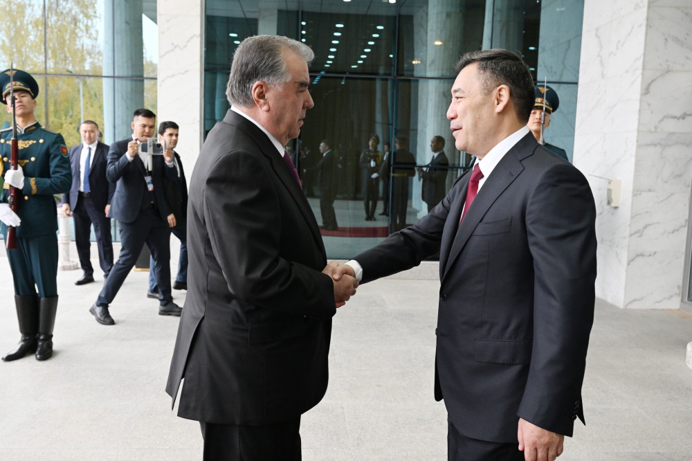 Meeting with the President of the Kyrgyz Republic Sadyr Japarov
