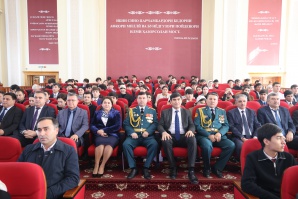 ТАҶЛИЛИ 33-СОЛАГИИ ТЪСИСЁБИИ ҚУВВАҲОИ МУСАЛЛАҲИ ҶУМҲУРИИ ТОҶИКИСТОН ДАР ДОНИШГОҲ