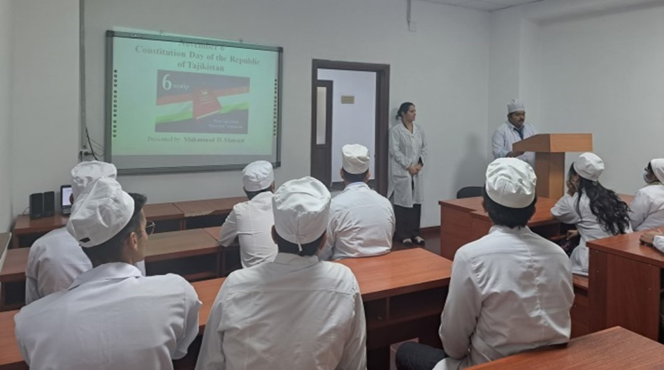 NOVEMBER 6 - CONSTITUTION DAY OF THE REPUBLIC OF TAJIKISTAN