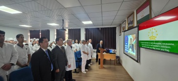 ТАҶЛИЛИ РӮЗИ ПРЕЗИДЕНТИ ҶУМҲУРИИ ТОҶИКИСТОН ДАР МТИК “СТОМАТОЛОГИЯ”