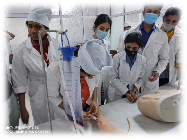 PRACTICAL CLASSES AT THE CENTER FOR TRAINING  PRACTICAL SKILLS