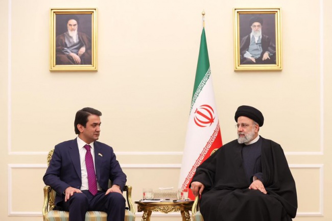 Председатель Маджлиси милли Маджлиси Оли Республики Таджикистан Рустами Эмомали встретился с Президентом Исламской Республики Иран Сайидом Иброхимом Раиси