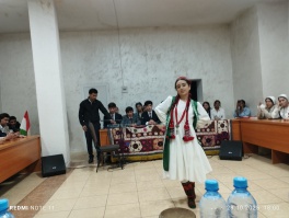 «ШОМИ ҶАВОНӢ" – ТАҶАССУМИ ФАРҲАНГУ ҲАМБАСТАГИИ ДОНИШҶӮЁН ДАР ХОБГОҲ «ШОМИ ҶАВОНӢ" – ТАҶАССУМИ ФАРҲАНГУ ҲАМБАСТАГИИ ДОНИШҶӮЁН ДАР ХОБГОҲ