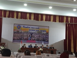 Конференсияи илмӣ – назариявии “Пешвои миллат – ҳомии зан, модар”