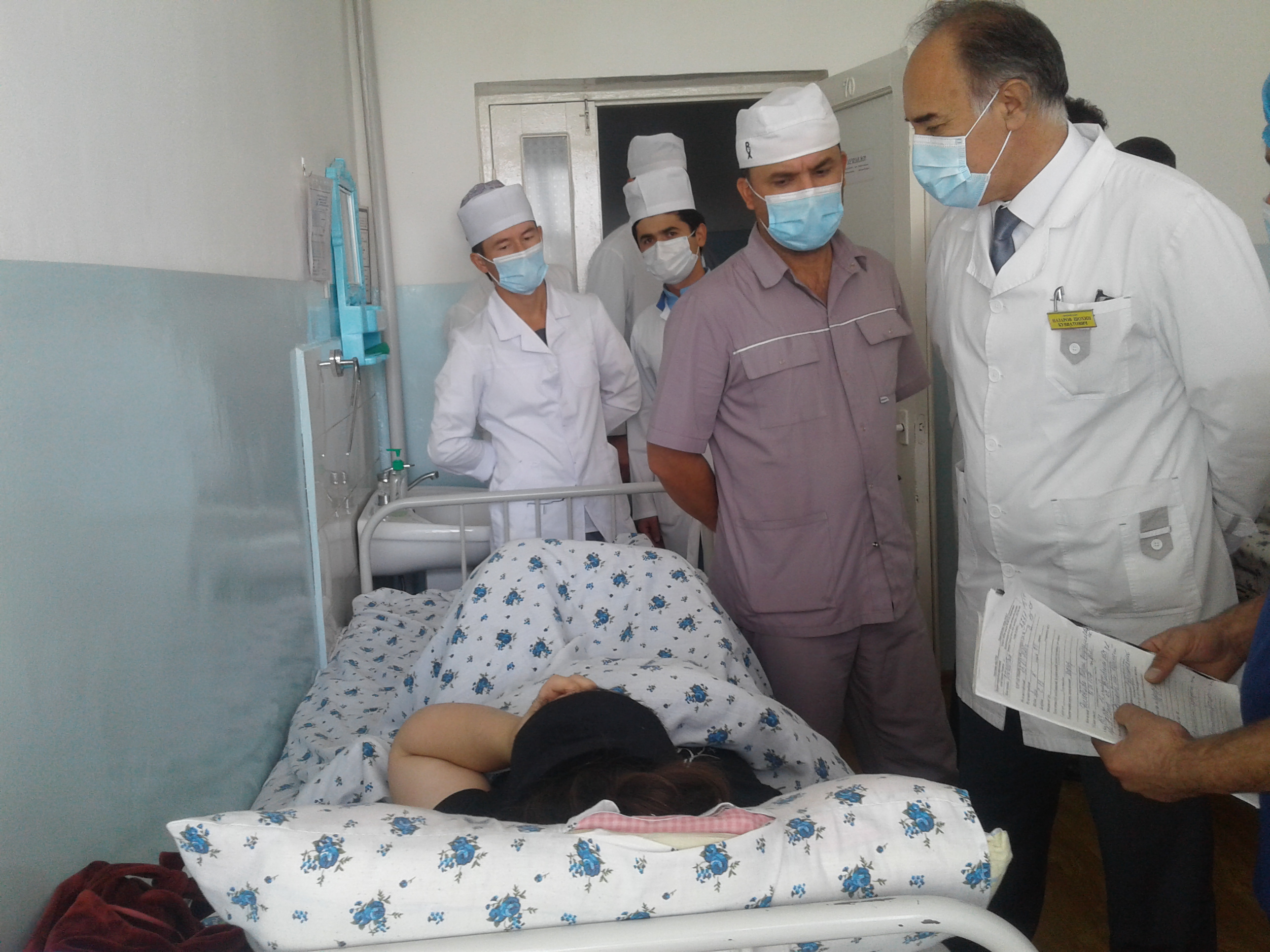 Гардиши мудири кафедра д.и.т., профессор Назаров Ш.К. якчоя бо кормандон