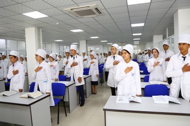 The new academic building opening in the "Shifobakhsh" town 