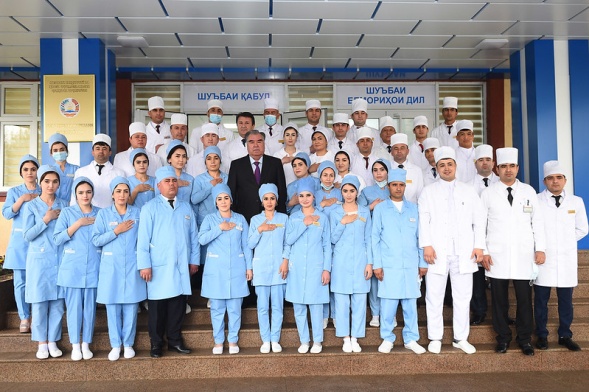TODAY IS HEALTH PERSONNEL DAY. In Tajikistan, more than 5,000 health care institutions serve patients