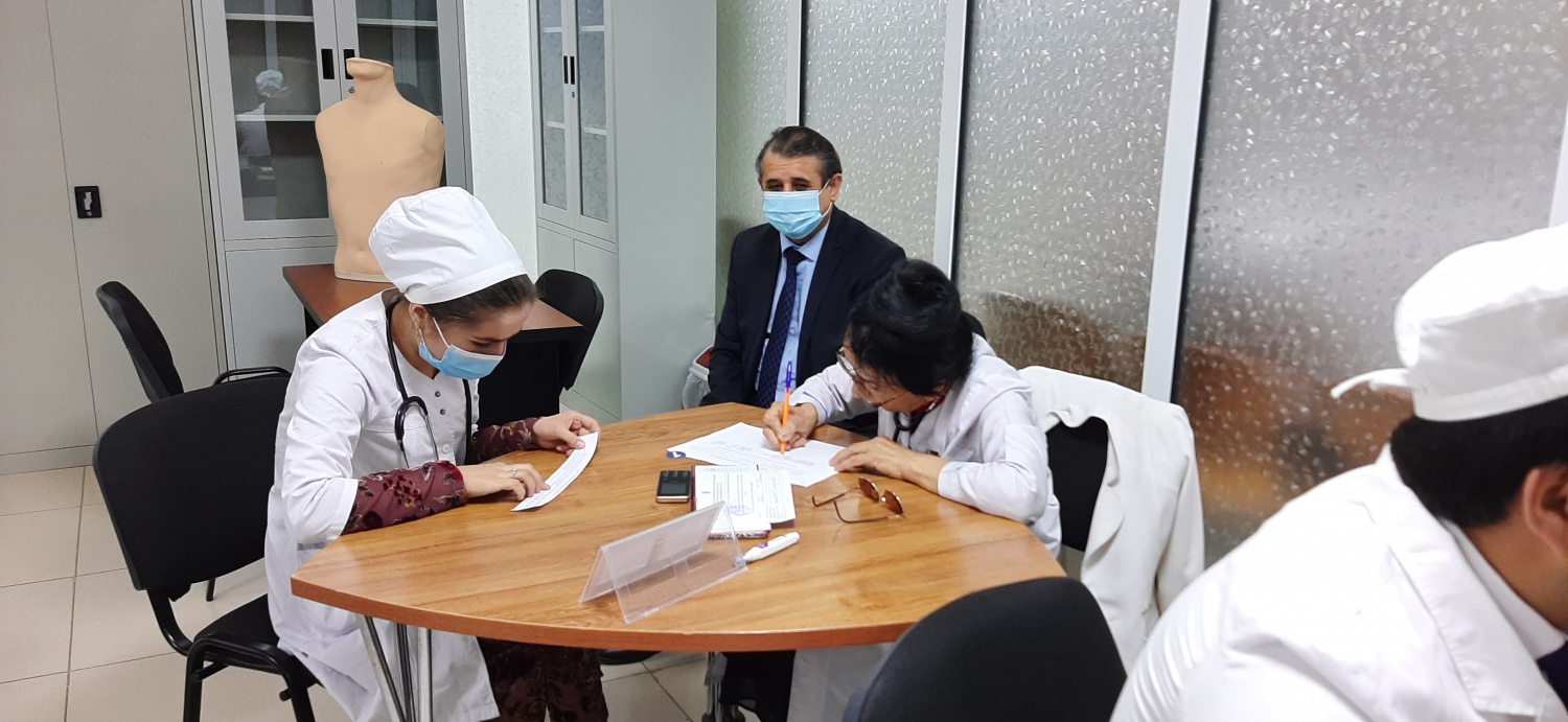 Санҷиши амалии таҷрибаомӯзии истеҳсолӣ дар доираи «Соли таҳсили клиникӣ» 