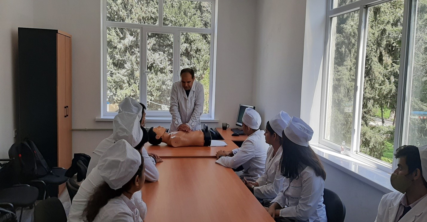 АЗ ФАЪОЛИЯТИ РӮЗМАРРАИ КАФЕДРАИ АНЕСТЕЗИОЛОГИЯ ВА РЕАНИМАТОЛОГИЯ 