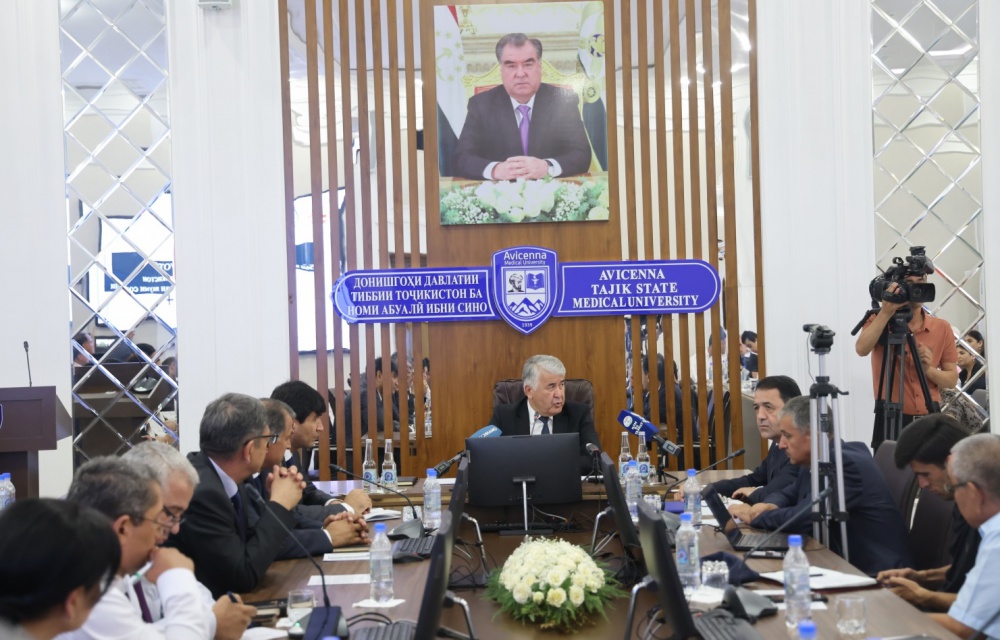 PRESS CONFERENCE ON THE ACTIVITIES OF AVICENNA TAJIK STATE MEDICAL UNIVERSITY DURING THE FIRST HALF OF THE 2024 YEAR