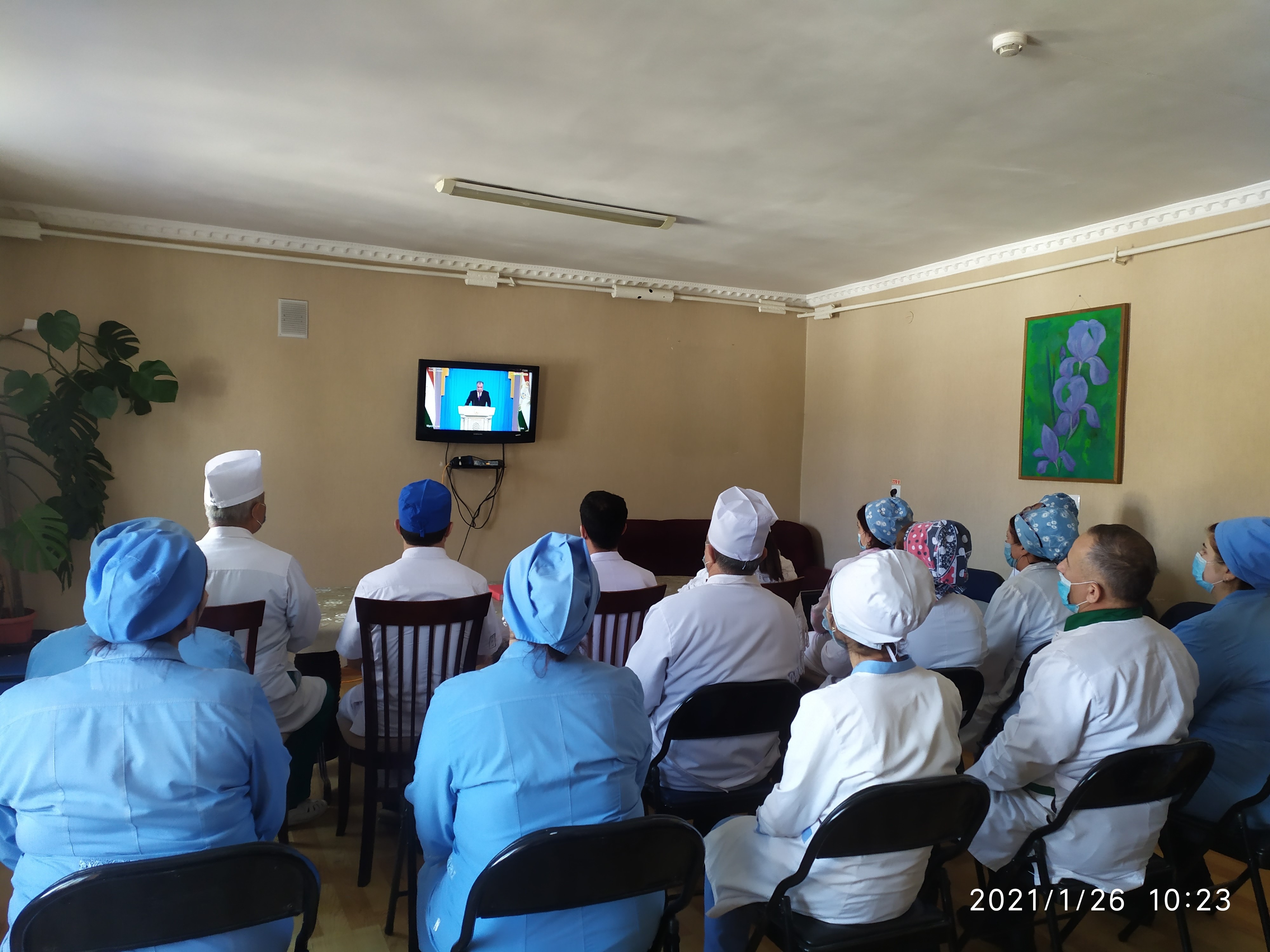 Ҷаласаи кафедра пеш аз оғози нимсолаи дуввуми  соли хониши 2020-2021