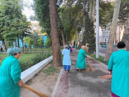 САҲМИ КОРМАНДОНИ ПАЖӮҲИШГОҲ ДАР НИГОҲДОРИИ ТОЗАГИИ ГИРДУ АТРОФИ ДОНИШГОҲ