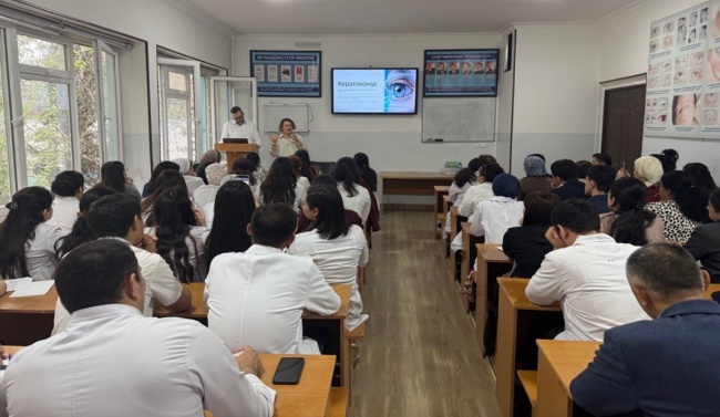 НА КАФЕДРЕ ОФТАЛЬМОЛОГИИ ПРОШЛИ МАСТЕР-КЛАССЫ С УЧАСТИЕМ МЕЖДУНАРОДНЫХ СПЕЦИАЛИСТОВ НА КАФЕДРЕ ОФТАЛЬМОЛОГИИ ПРОШЛИ МАСТЕР-КЛАССЫ С УЧАСТИЕМ МЕЖДУНАРОДНЫХ СПЕЦИАЛИСТОВ