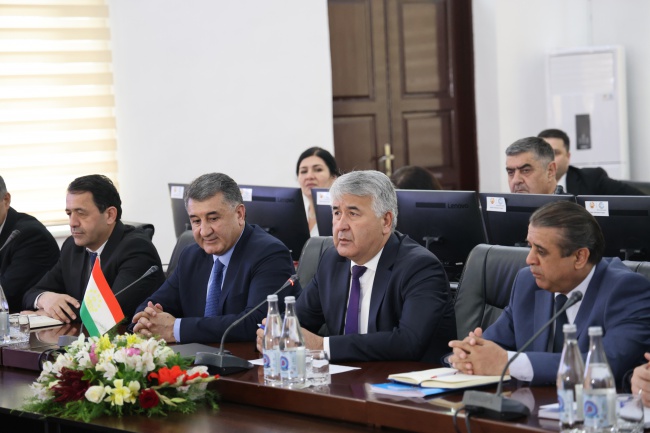 Встреча вице-губернатора Санкт-Петербурга и ректора Таджикского государственного медицинского университета имени Абули ибни Сино