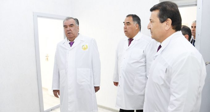 DIAGNOSTIC AND TREATMENT CENTER “TIBBI RASHAN” STARTED TO WORK IN OVCHIQALACHA BOBOJON GAFUROV