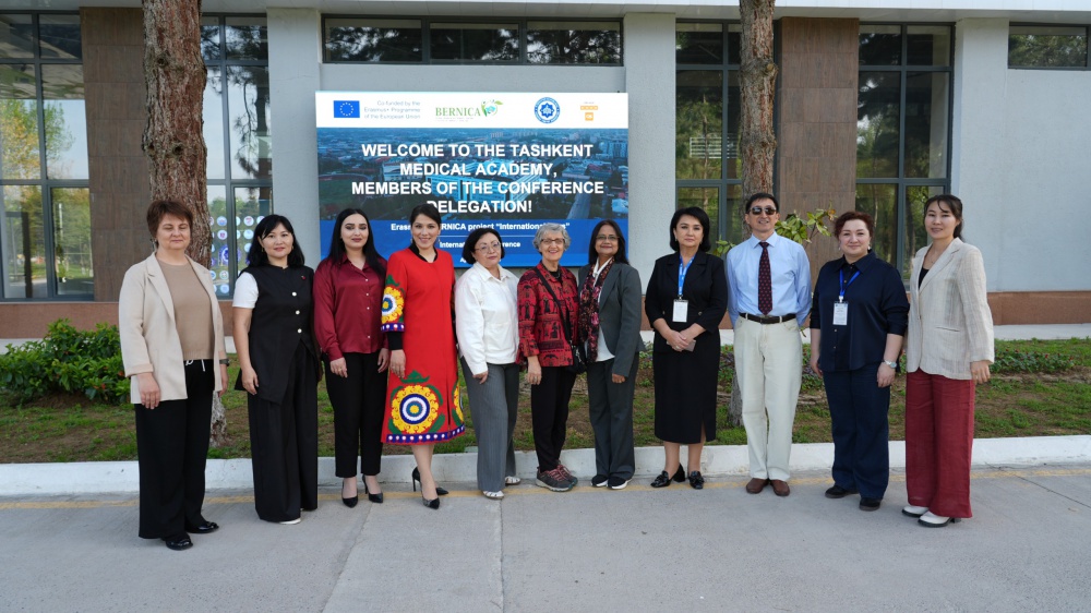 Tashkent Medical Academy hosted an international conference of the BERNICA project as part of the Erasmus+ “International Days”