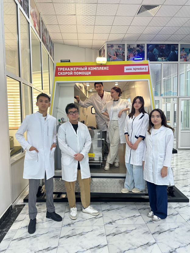 Arrival of students from South Kazakhstan Medical Academy for training in the discipline «Topographical Anatomy and Surgical Surgery»