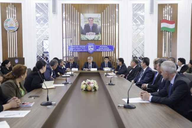 SCIENTIFIC - THEORETICAL CONFERENCE TITLED "WATER AND HEALTHY LIFE" AT THE AVICENNA TAJIK STATE MEDICAL UNIVERSITY