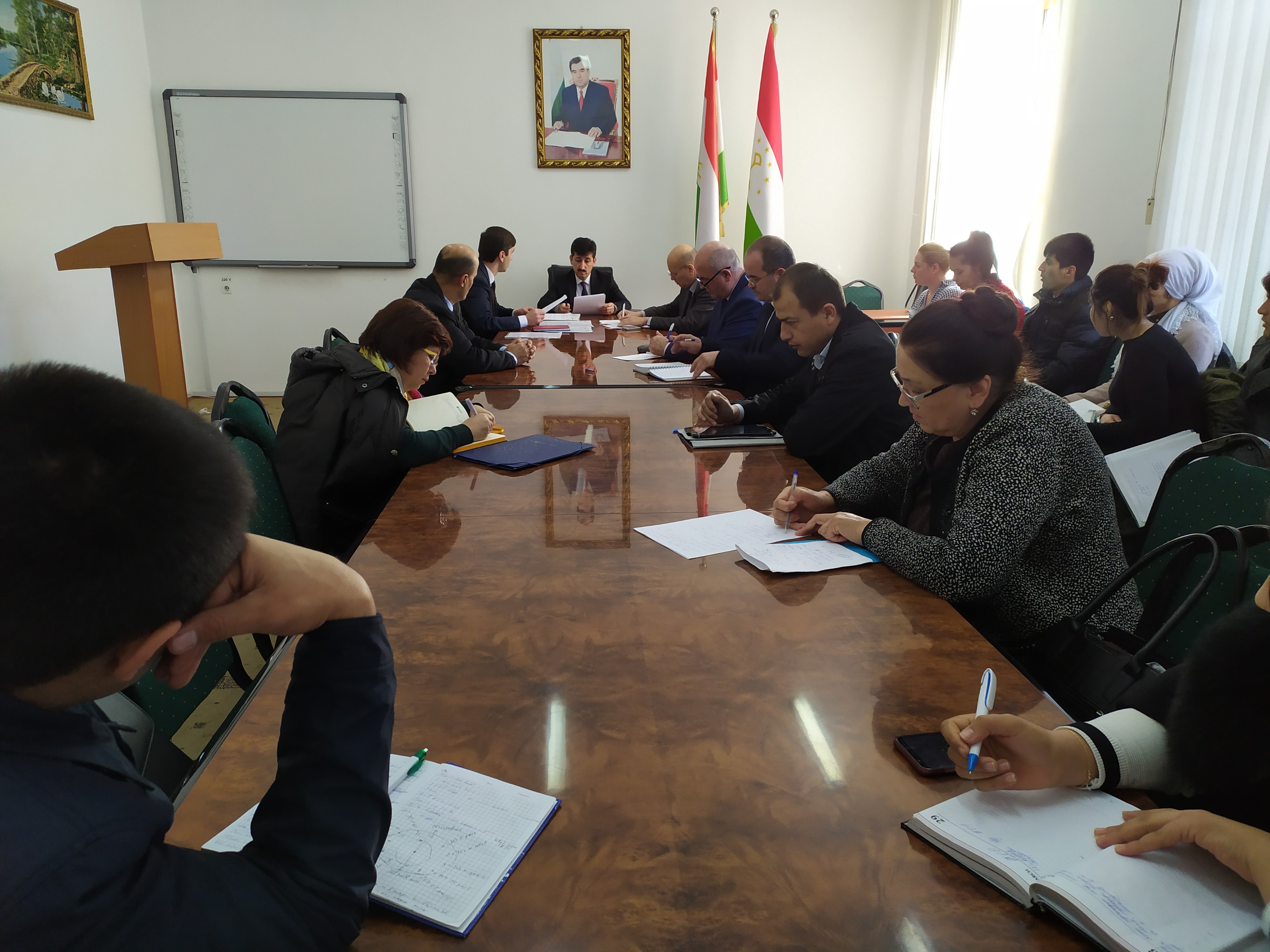 Ҷаласаи Шӯрои олимони факултети НТҶ