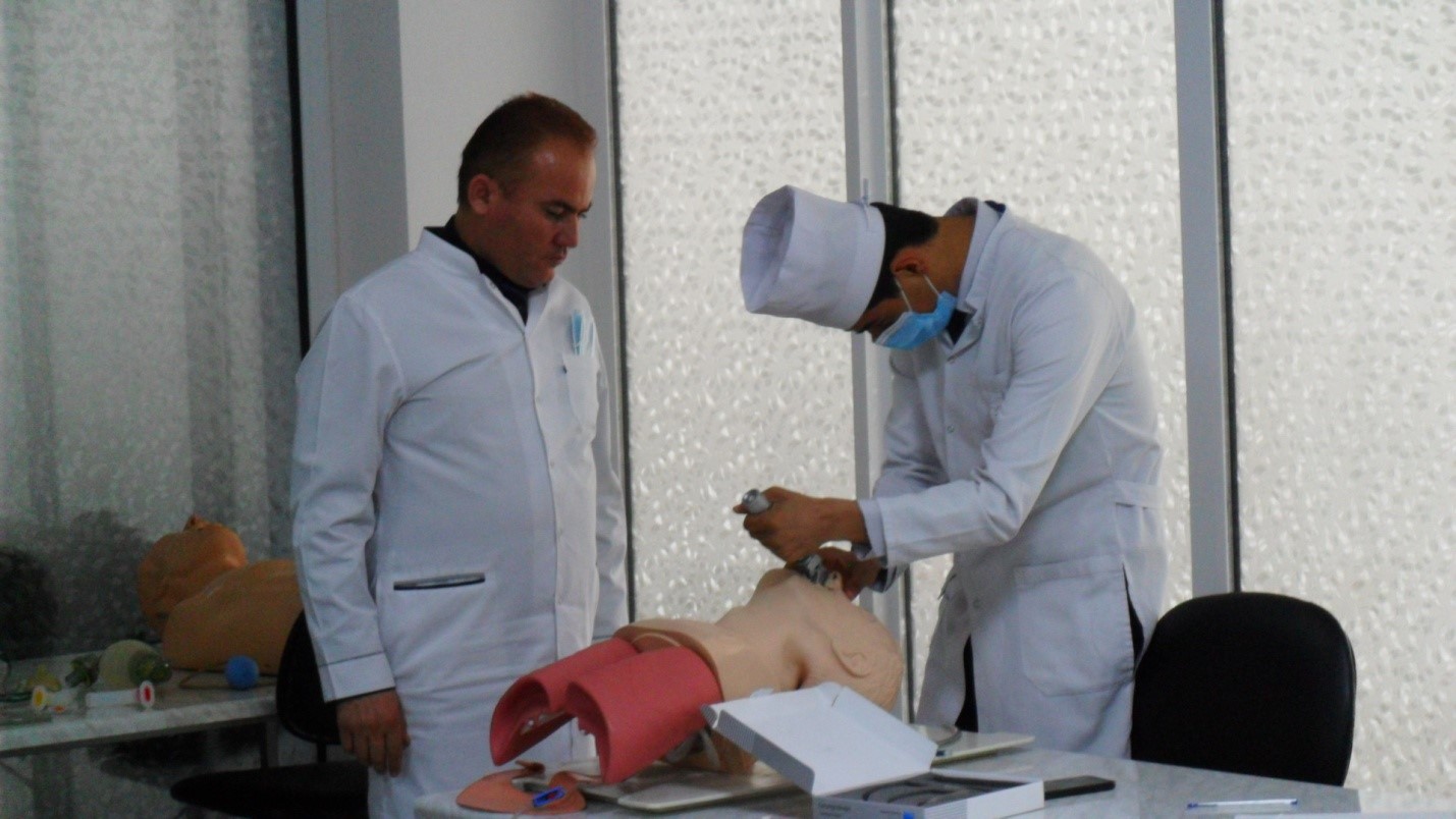 КОРМАНДОНИ КАФЕДРАИ АНЕСТЕЗИОЛОГИЯ ВА РЕАНИМАТОЛОГИЯ ҲАНГОМИ САНҶИШИ ОСКЭ