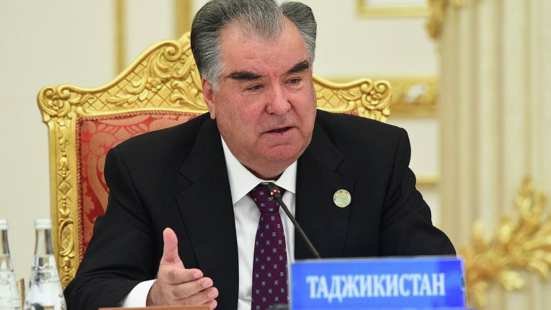 Emomali Rahmon: "Tajikistan stands by its position and calls for the creation of an inclusive government in Afghanistan"