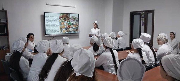 ОТКРЫТЫЙ УРОК НА КАФЕДРЕ ПРОПЕДЕВТИКИ ДЕТСКИХ БОЛЕЗНЕЙ, ПОСВЯЩЕННЫЙ ПРАЗДНИКУ НАВРУЗ – СИМВОЛУ ЕДИНСТВА И ВОЗРОЖДЕНИЯ.