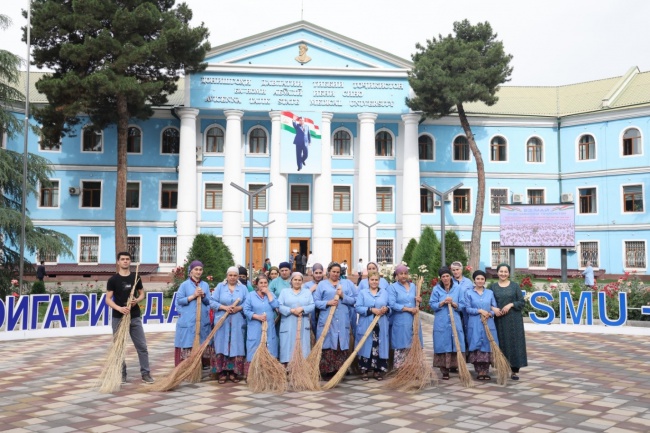 Keeping the environment clean and prosperous activities  at the university